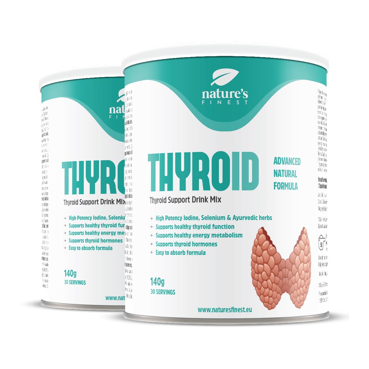 Thyroid Box , 1+1 Brezplačno , Dodatek Za ščitnico , L-tirozin , Normalno Delovanje ščitnice , Pomaga Pri Uravnavanju Prebave , Naravno , 300 G