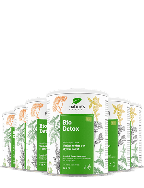 100% Organski Detox Napitek | 6x Bio Detox® od Nature's Finest | Chlorella, Spirulina, Lucuma | Najboljši Detox Izdelki v Sloveniji.