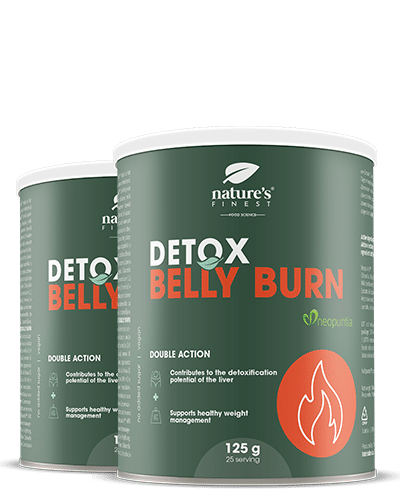 Detox Belly Burn 1+1 BREZPLAČNO , Hujšanje , Odstranite Trdovratno Trebušno Maščobo , Razstrupljanje Jeter , Pegasti Badelj , Artičoka Klorela , 250 G