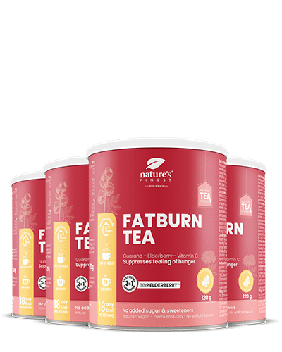 Organski Čaj Za Metabolizem: ProElderberry™ , Pegasti Badelj In Baldrijan , 4-Pack , Vegansko