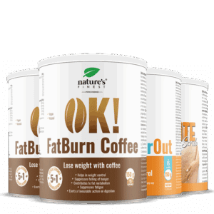 2x OK!FatBurn Coffee + OK!WaterOut + Anti Cellulite Kavni Piling paket