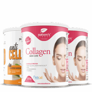 2x Kolagen SkinCare + Anti Cellulite Kavni Piling paket