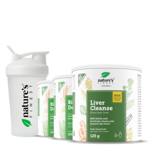 Liver + 2x Detox + NF shaker paket