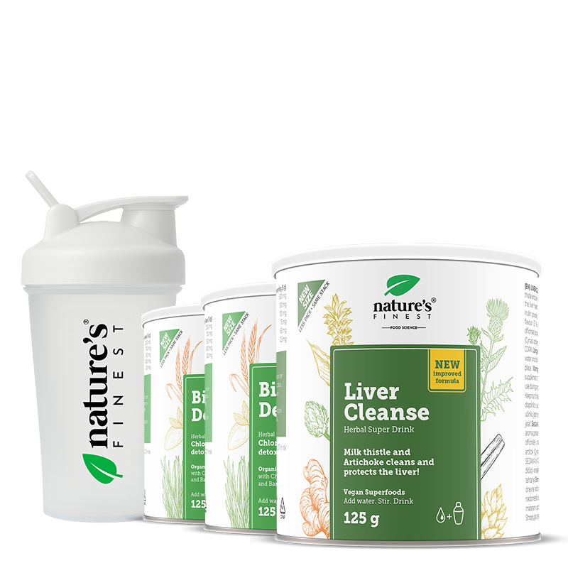 Liver + 2x Detox + NF shaker