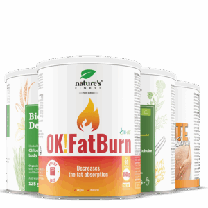 Detox FatBurn paket + Anti Cellulite Kavni Piling paket