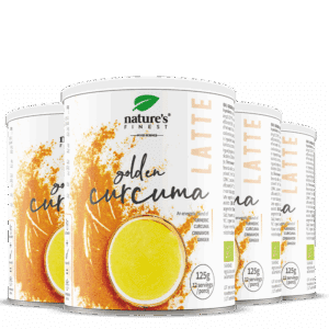 Golden Curcuma latte 4x paket