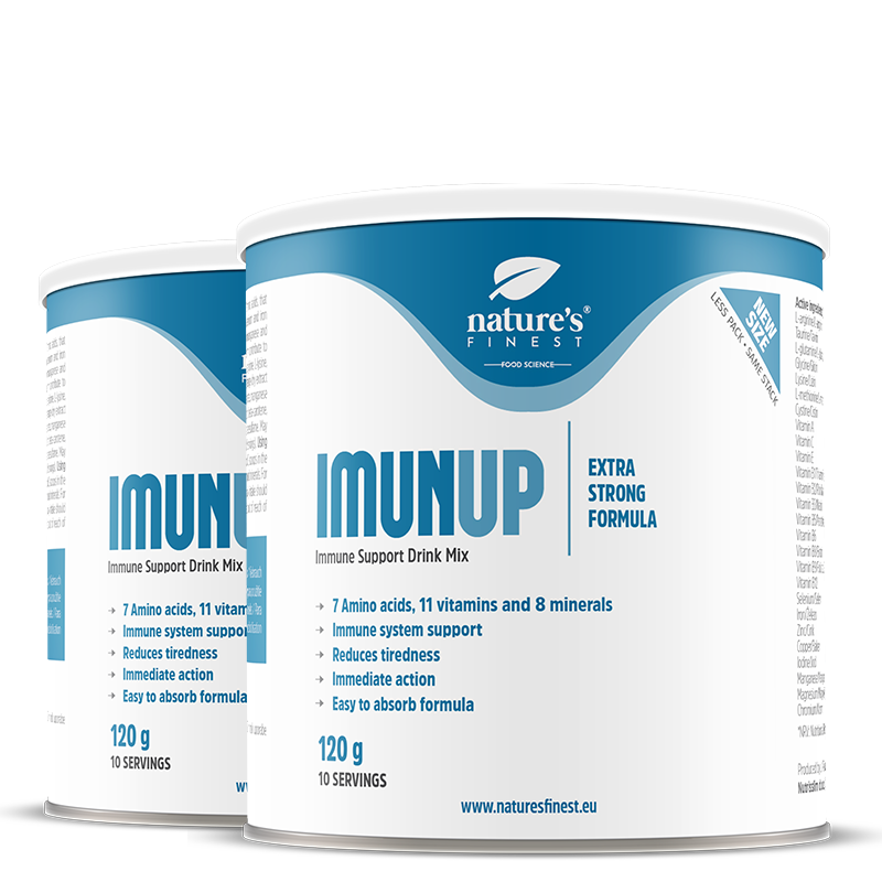 Imunup Bundle | napitek za imunsko podporo z vitamini, minerali in aminokislinami | dnevna imunost, vitalnost in energijska podpora |