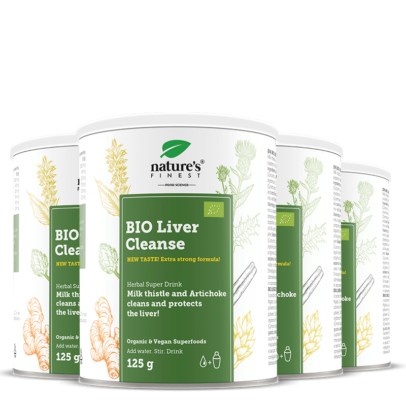 100% Pegasti Badelj + Artičoka | 4x Liver Cleanse od Nature's Finest | Veganski Izdelek za Obnovo Jeter
