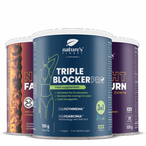 Triple Blocker PRO + 2x Night FatBurn Extreme paket