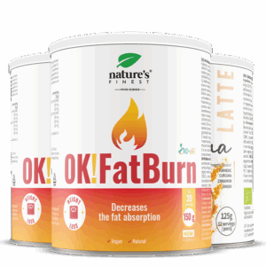 OK!FatBurn + Golden Curcuma latte paket