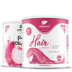 PINK LATTE kolagen + Hair Vitamins paket