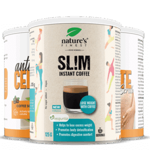Sl!m Coffee + 2x Anti Cellulite Kavni Piling paket