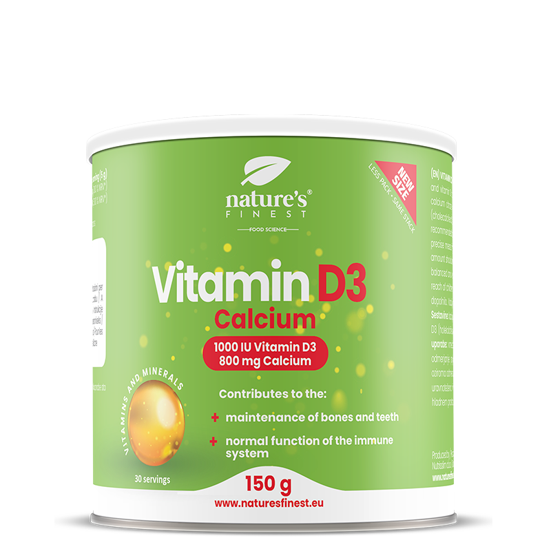 Vitamin D3 + Kalcij