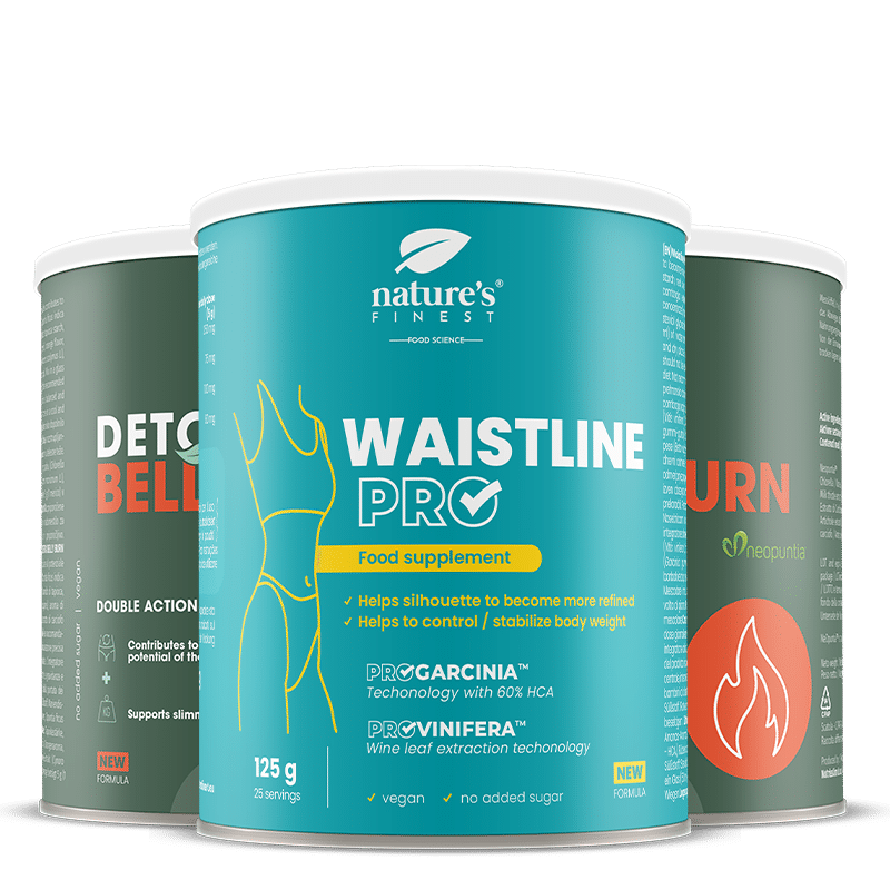Waistline PRO + 2x Detox Belly Burn paket