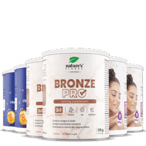 2x Beauty Hyaluron + 2x Golden Q10 + 2x Bronze PRO paket