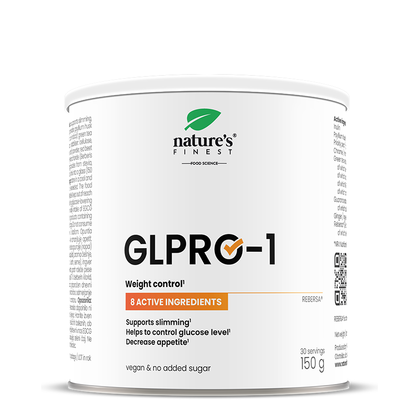 GLP-1 ProBoost | napitek z inulinom in psilijem | nopal, berberin in zeleni čaj za podporo apetitu